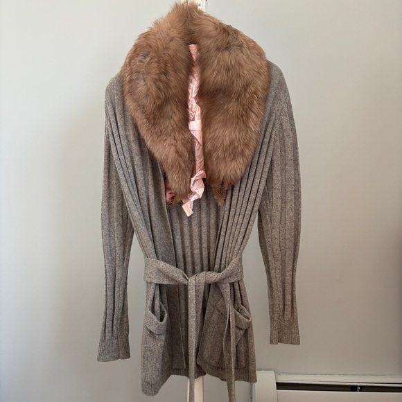 Furveré NY Size M 100% Cashmere Cardigan - Picture 1 of 7